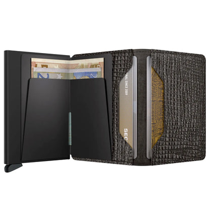 Secrid Slimwallet Compact RFID Wallet - Palmellato Brown