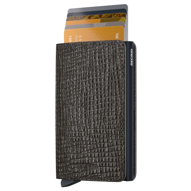 Secrid Slimwallet Compact RFID Wallet - Palmellato Brown