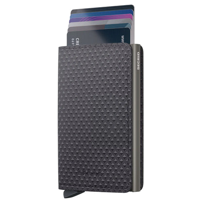 Secrid Slimwallet Compact RFID Wallet - Pyramid Grey