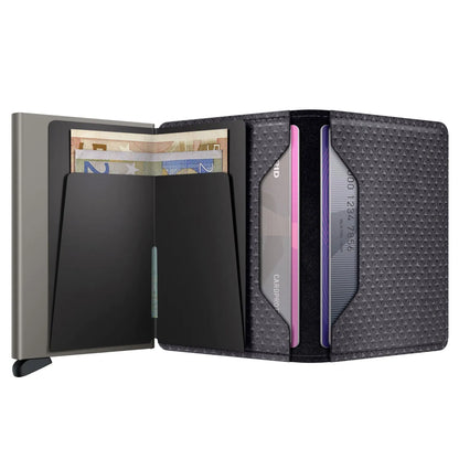 Secrid Slimwallet Compact RFID Wallet - Pyramid Grey
