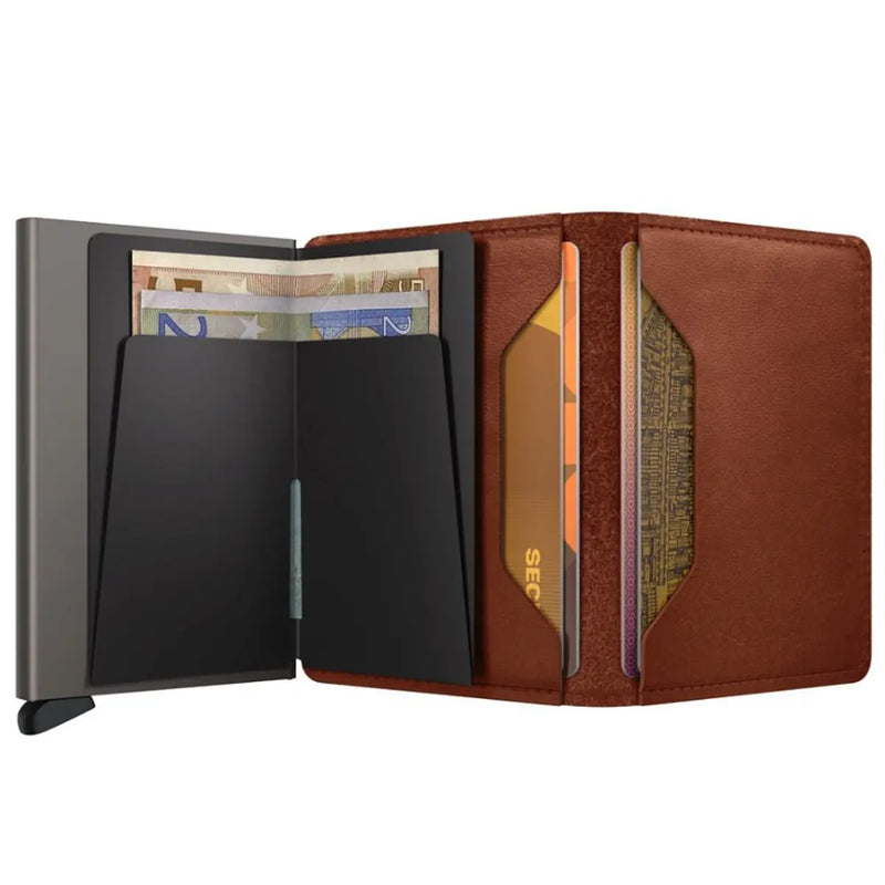 Secrid Slimwallet Compact RFID Wallet - Texano Saddle