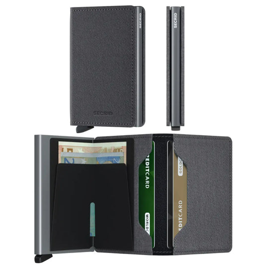 Secrid Slimwallet Twist - Compact Wallet - Grey