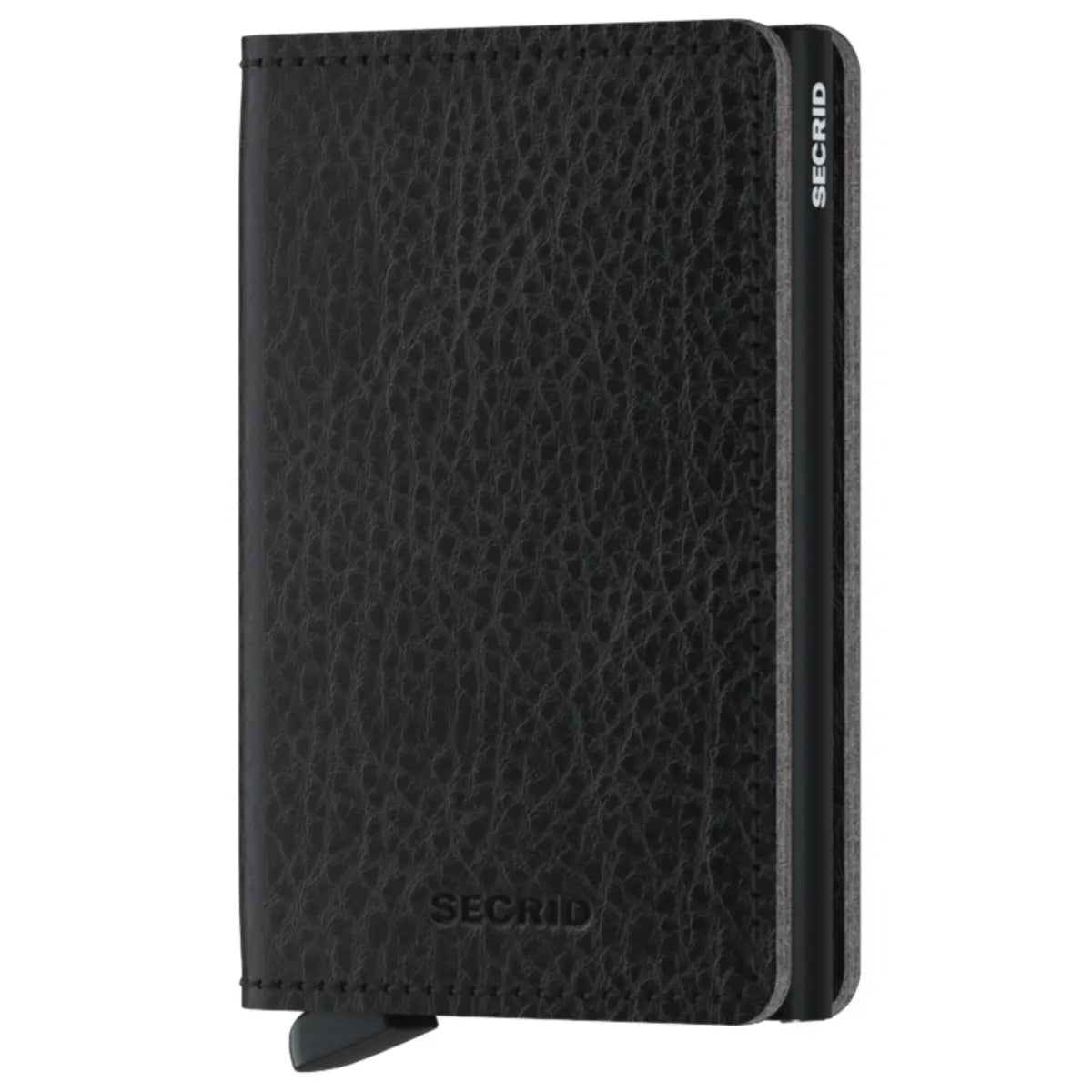 Secrid Slimwallet Compact RFID Wallet - Veg Tanned Black / Black