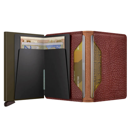 Secrid Slimwallet Compact RFID Wallet - Veg Tanned Tuscan