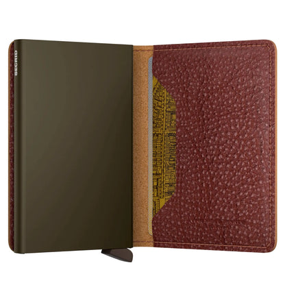 Secrid Slimwallet Compact RFID Wallet - Veg Tanned Tuscan