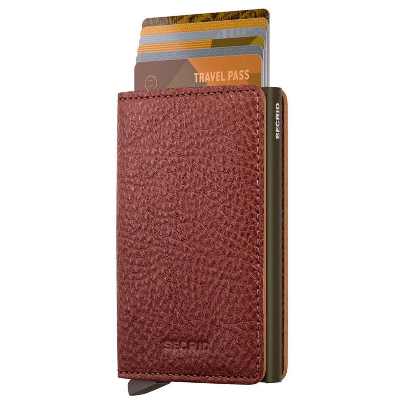Secrid Slimwallet Compact RFID Wallet - Veg Tanned Tuscan
