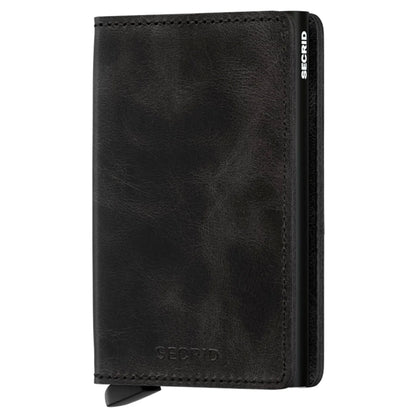 Secrid Slimwallet Compact RFID Wallet - Vintage Black