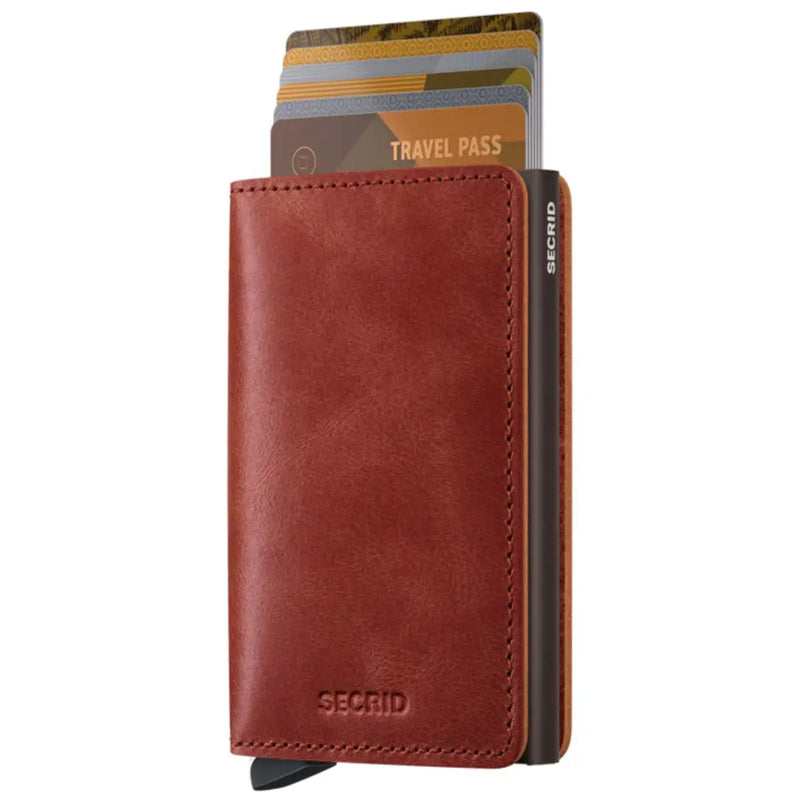 Mechanism inside slightly separates your cards, preventing damage to chips and magnetic strips