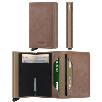 Secrid Slimwallet Compact RFID Wallet - Vintage Taupe