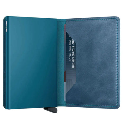 Secrid Slimwallet Compact RFID Wallet - Vintage Teal