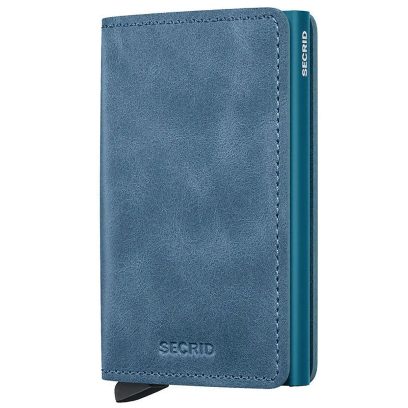Secrid Slimwallet Compact RFID Wallet - Vintage Teal