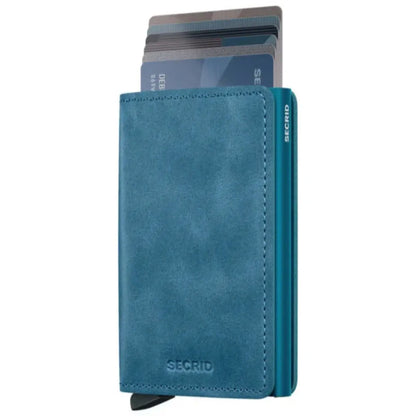 Secrid Slimwallet Compact RFID Wallet - Vintage Teal