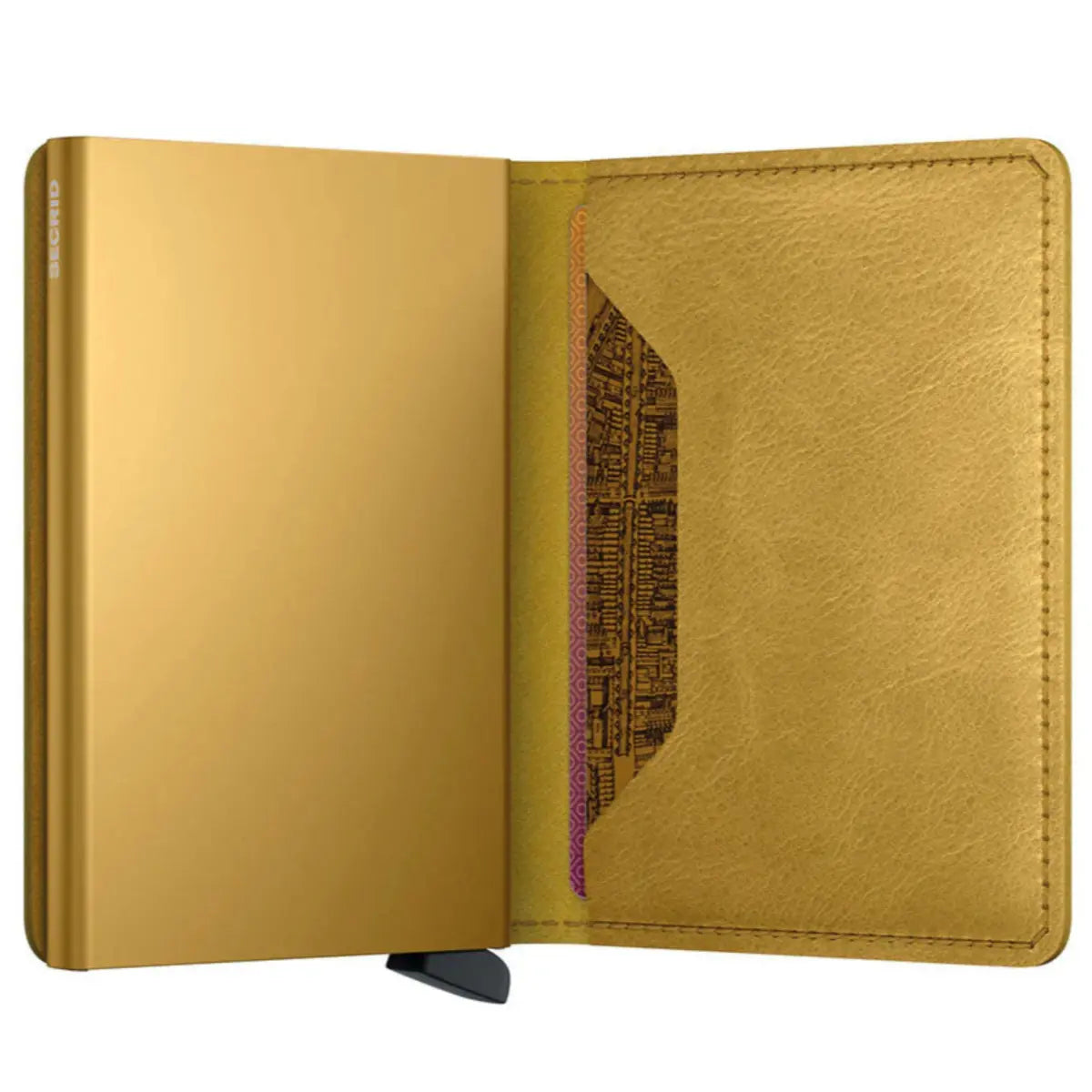 Secrid Slimwallet Compact RFID Wallet - Vintage Yellow