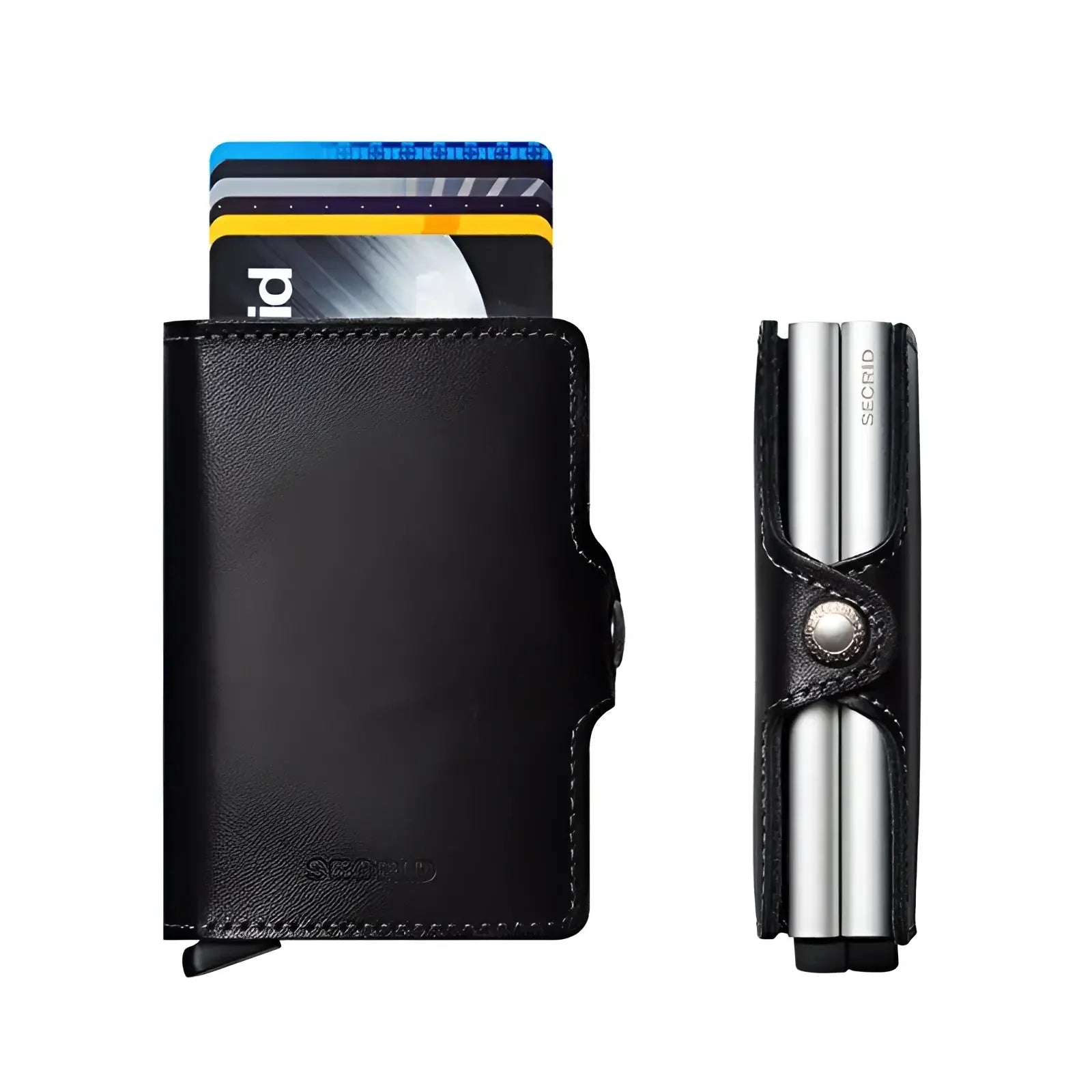 Twinwallet - Compact Wallet - Black : Secrid