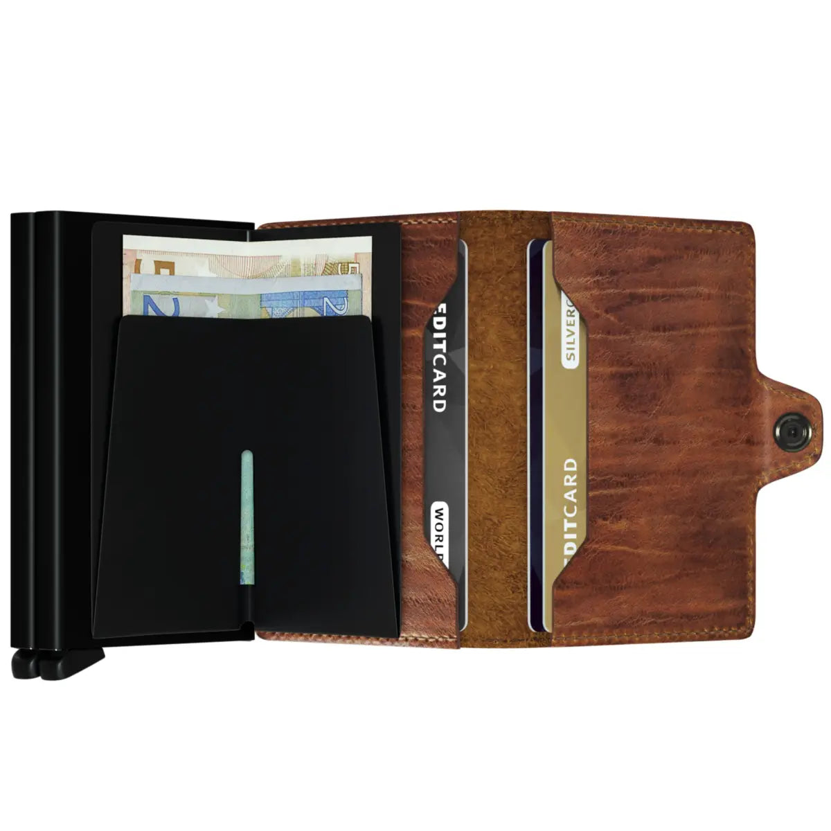 Secrid Twinwallet Compact RFID Wallet - Dutch Martin Whiskey