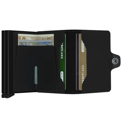 Secrid Twinwallet Compact RFID Wallet - Matte Black