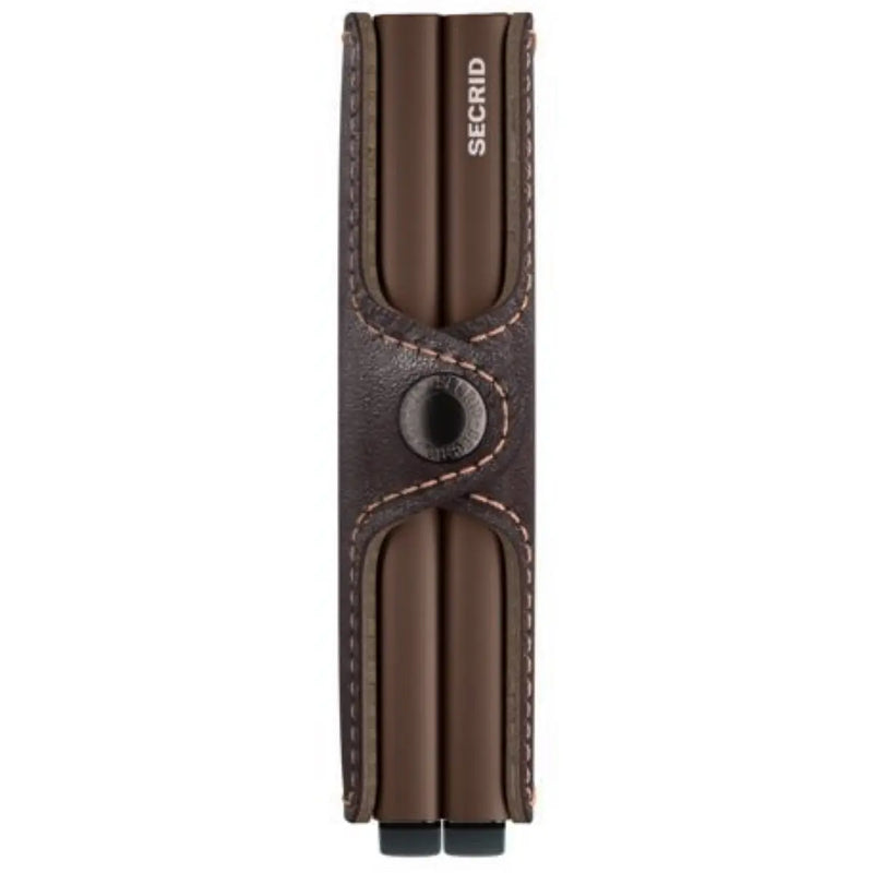 Secrid Twinwallet Compact RFID Wallet - Original Chocolate