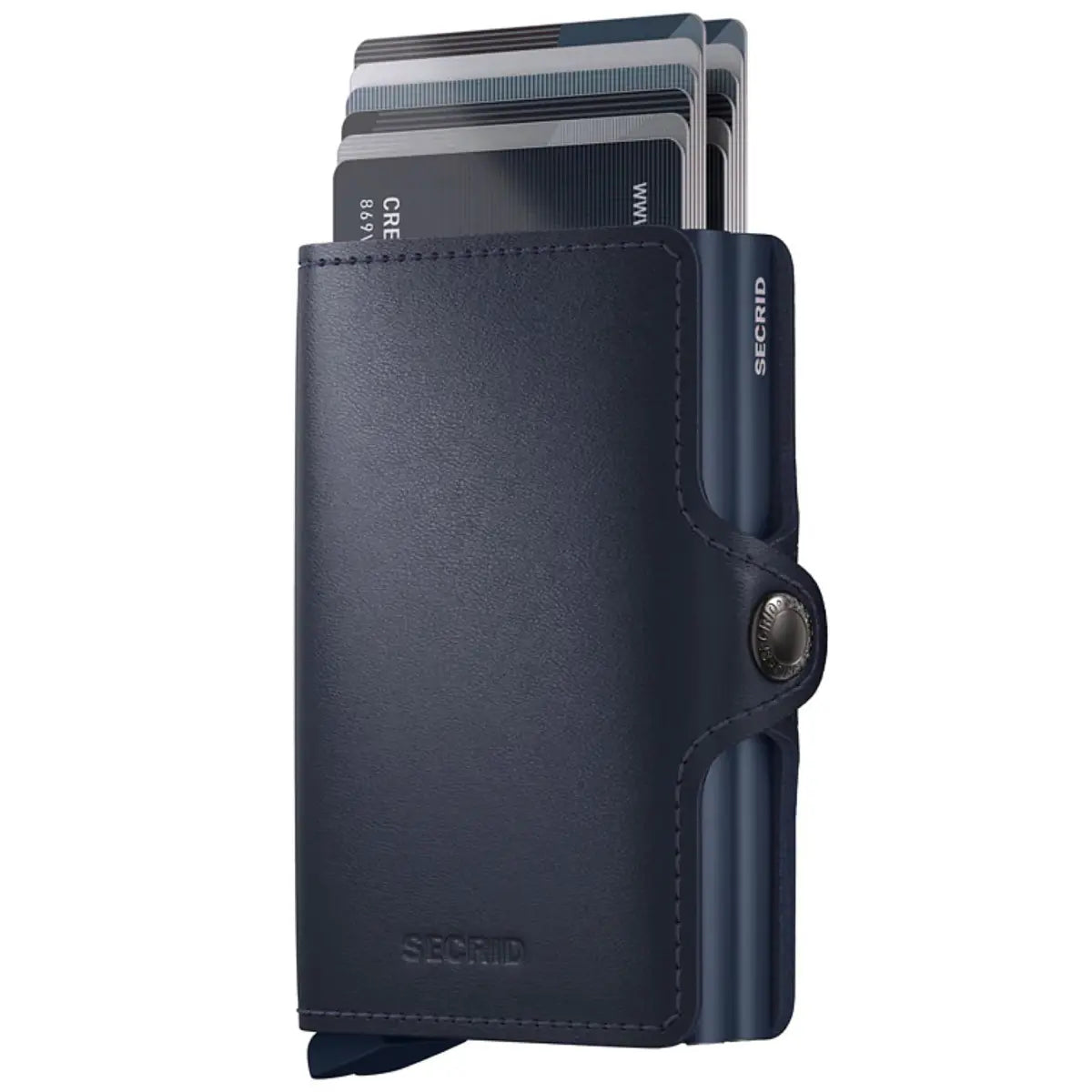 Secrid Twinwallet Compact RFID Wallet - Original Navy-Navy
