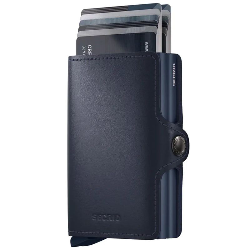 Secrid Twinwallet Compact RFID Wallet - Original Navy-Navy