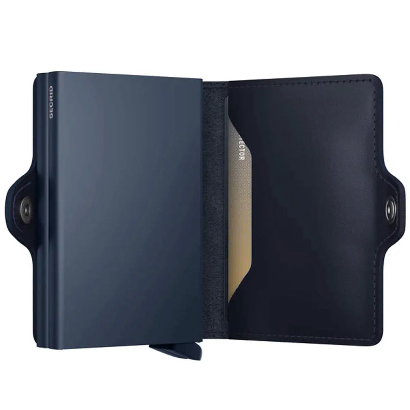Secrid Twinwallet Compact RFID Wallet - Original Navy-Navy