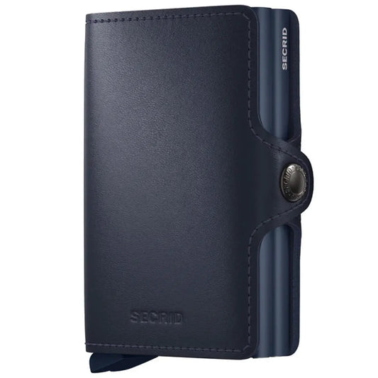 Secrid Twinwallet Compact RFID Wallet - Original Navy-Navy