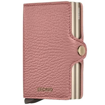 Secrid Twinwallet Compact RFID Wallet - Pebble Rose