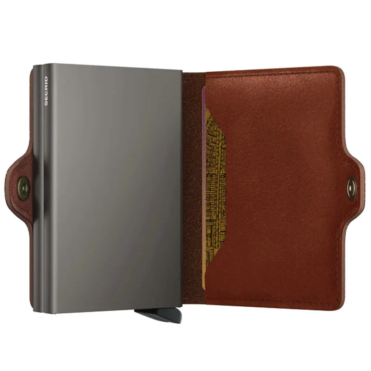 Secrid Twinwallet Compact RFID Wallet - Texano Saddle