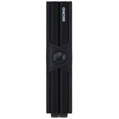 Secrid Twinwallet Compact RFID Wallet - Vintage Black