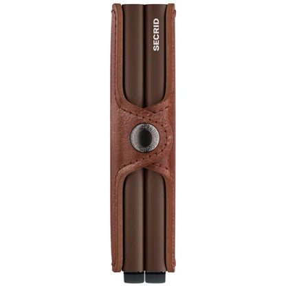 Secrid Twinwallet Compact RFID Wallet - Vintage Cognac-Brown