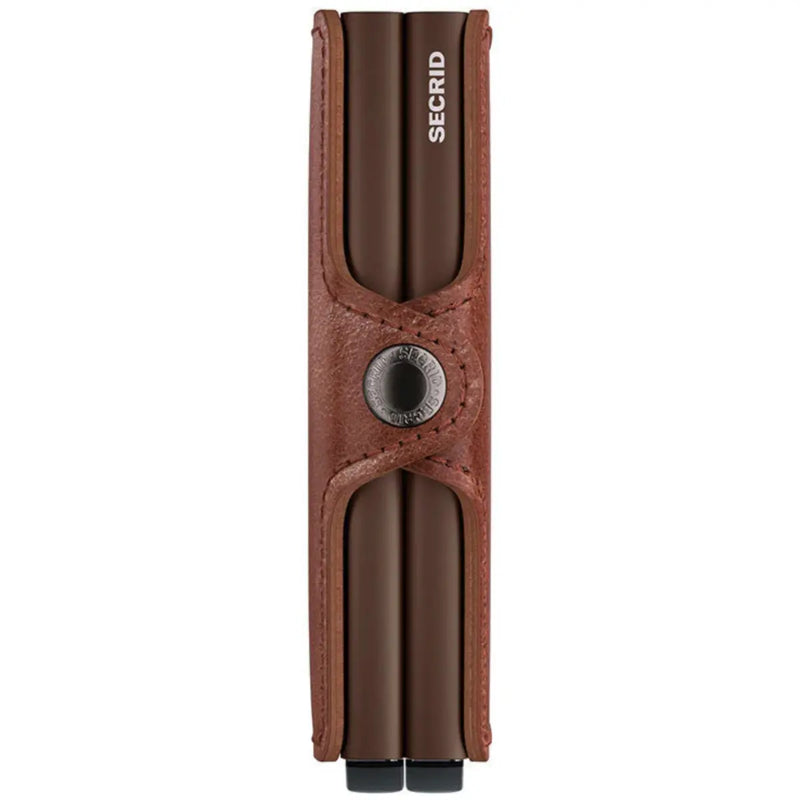 Secrid Twinwallet Compact RFID Wallet - Vintage Cognac-Brown