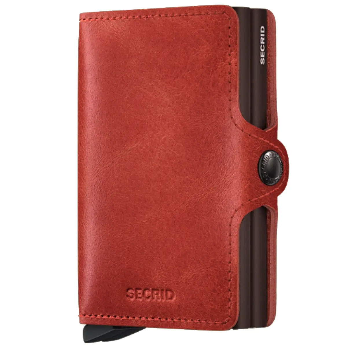 Secrid Twinwallet Compact Wallet - Vintage Orange