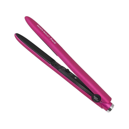 Friction free floating ceramic plates to smooth hair and add shine