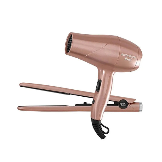 Lightweight mini dryer and straightener