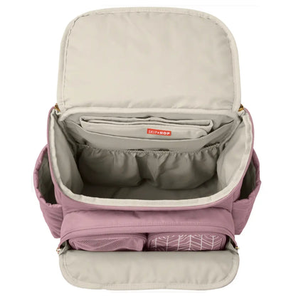 Extra wide dual zip opening