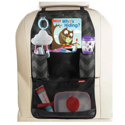 Style Driven Backseat Organiser - Tonal Chevron (Accessories pictured for illustration purposes only.)