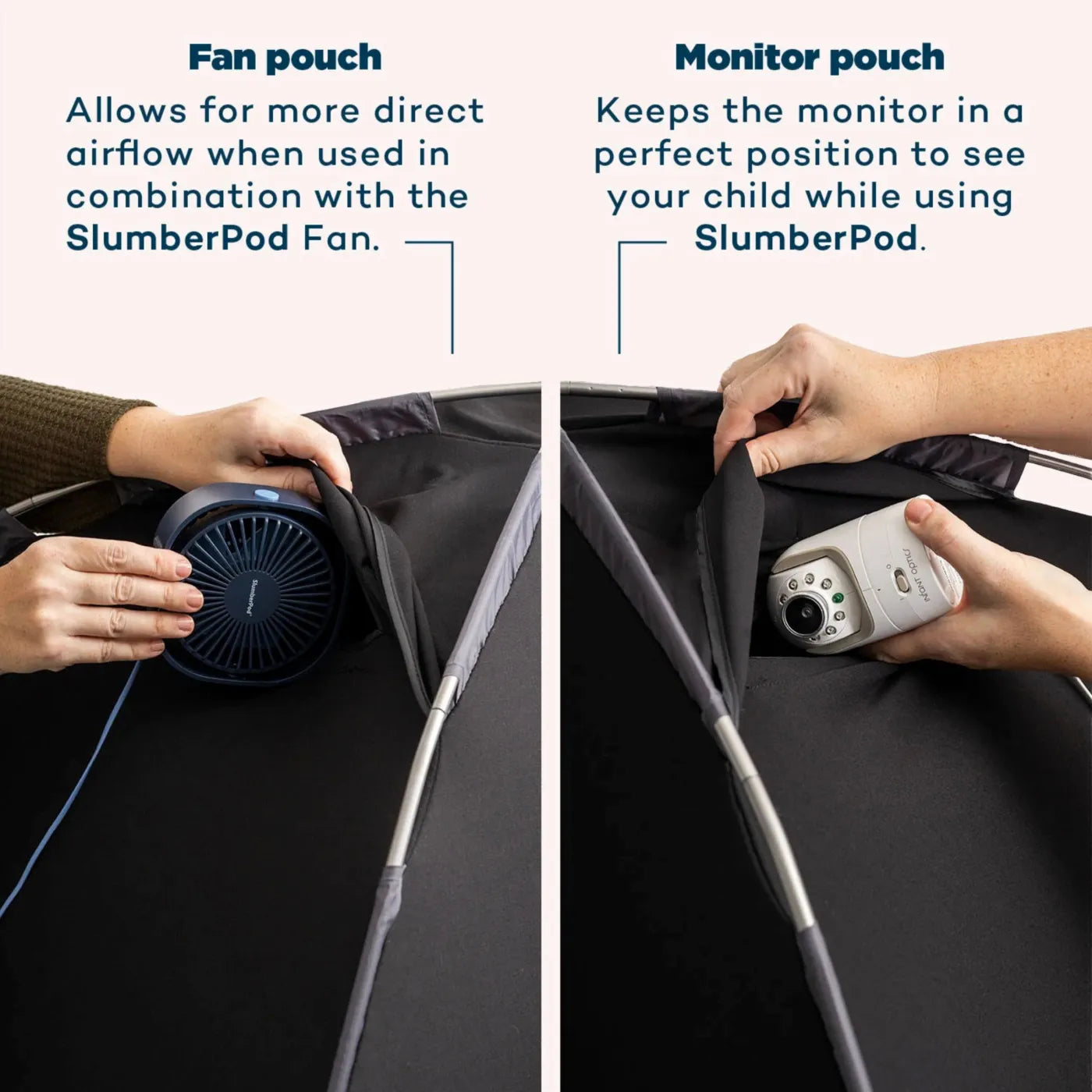 SlumberPod Portable Baby and Toddler Privacy Sleep Pod - Black