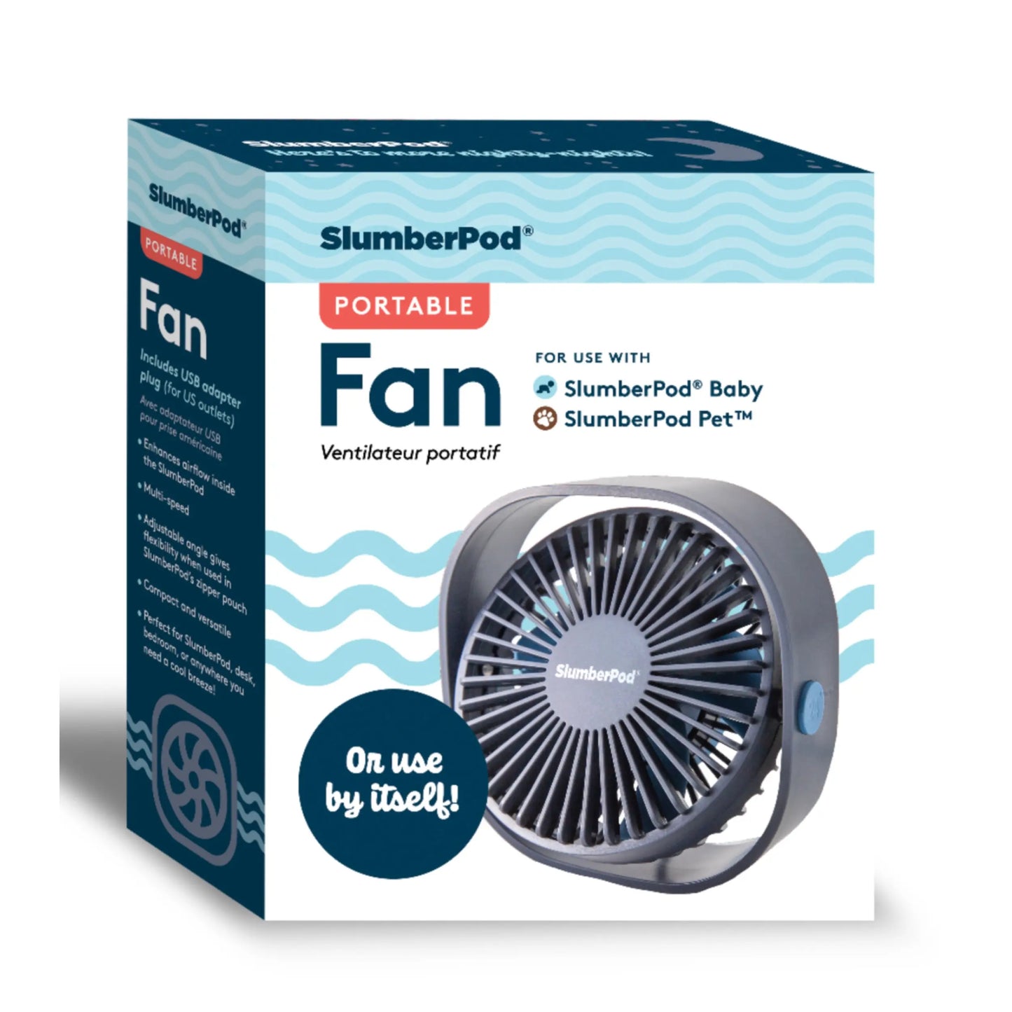 SlumberPod Portable USB Fan