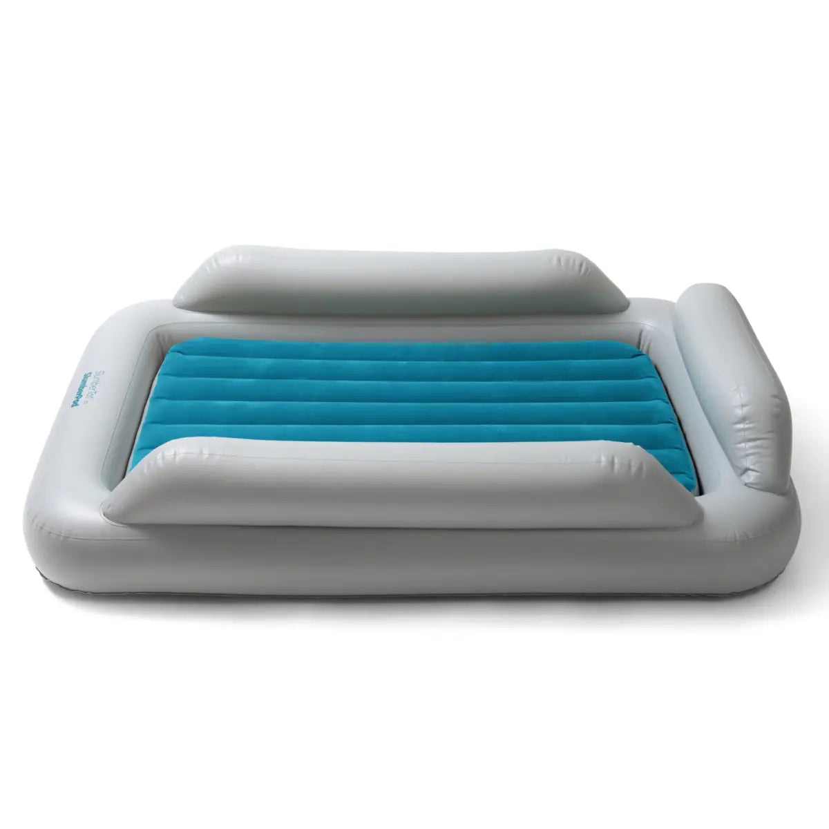 SlumberPod SlumberTot Inflatable Toddler Bed - Grey/Teal
