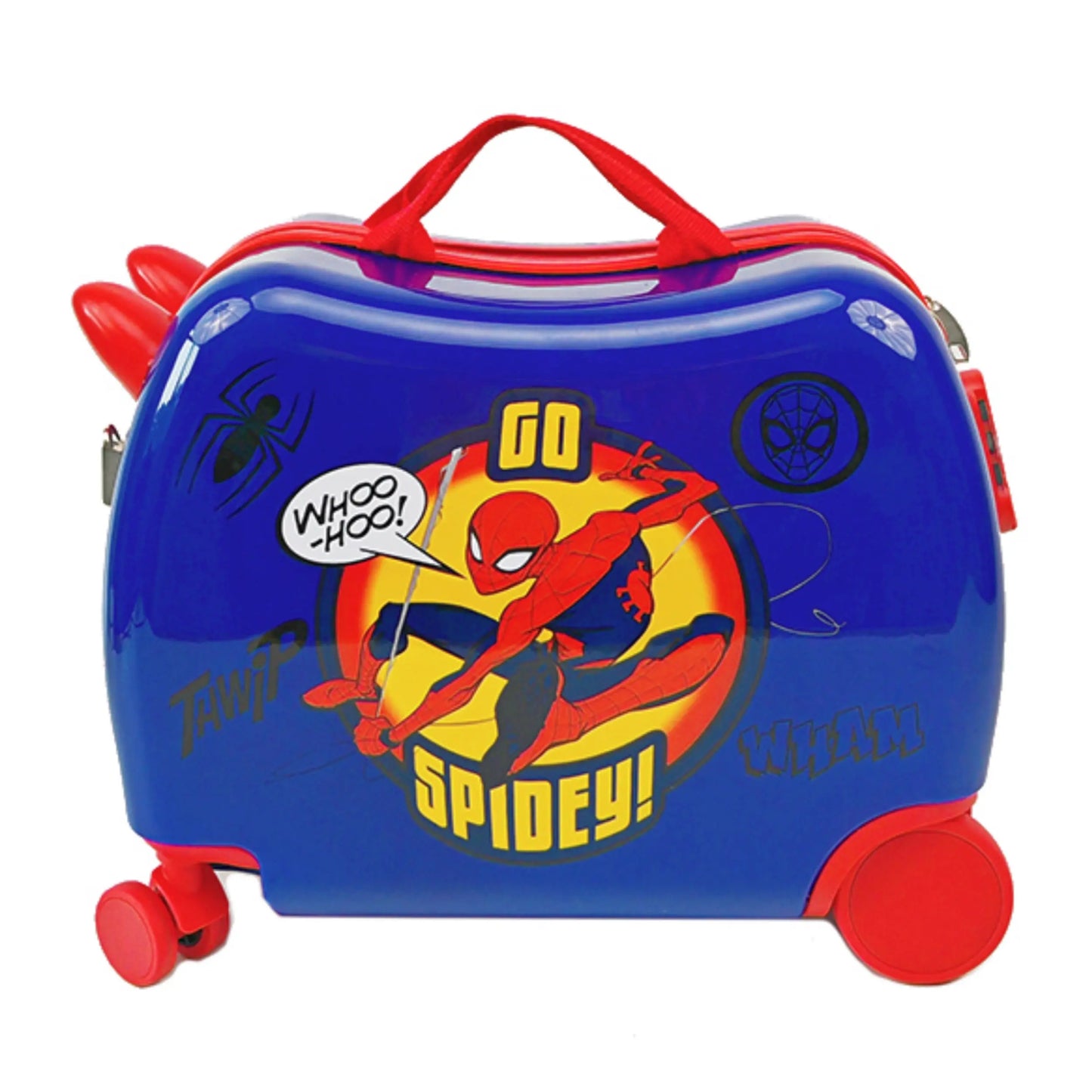 Spidey Ride-On Trolley Case - Blue