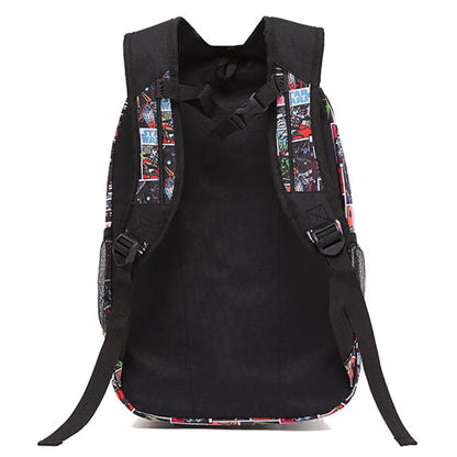 Sternum strap and adjustable shoulder straps