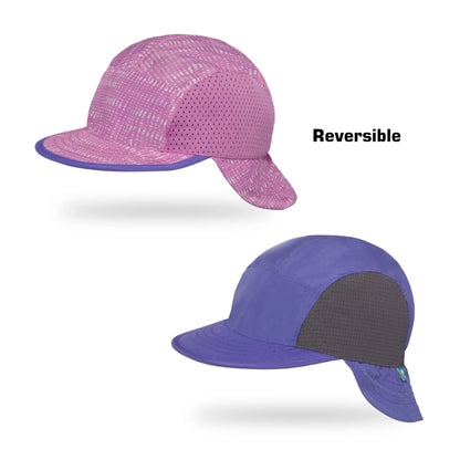Sunday Afternoons Infant SunFlip Reversible Cap - Lilac Grass Mat / Iris (0 - 6 Months)