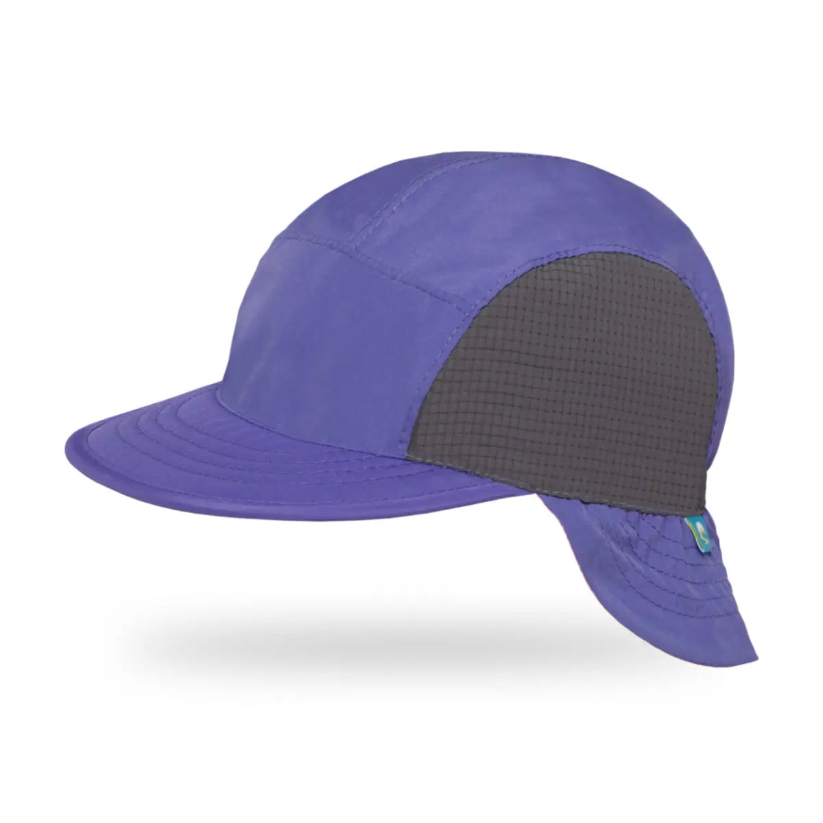 Sunday Afternoons Infant SunFlip Reversible Cap - Lilac Grass Mat / Iris (6 - 12 Months)