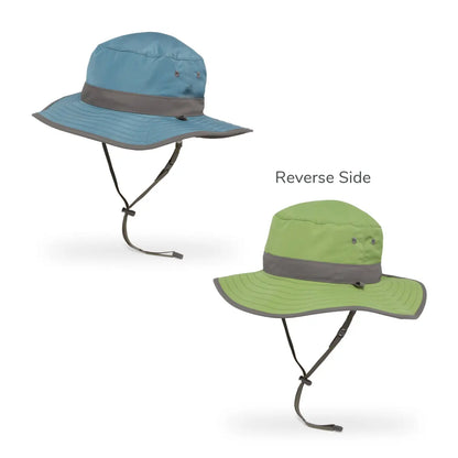 Sunday Afternoon Hat Kids Clear Creek Boonie - Bluestone / Aloe (Medium 2-5 years)