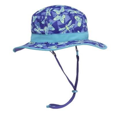 Kids Clear Creek Boonie Reversible Hat - Butterfly Drea