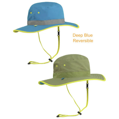 Kids Clear Creek Boonie Hat - Deep Blue - Large