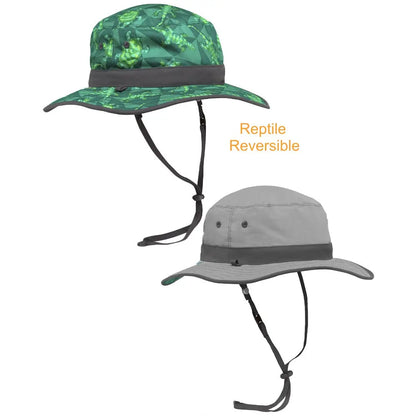 Kids Clear Creek Boonie Reversible Hat - Reptile