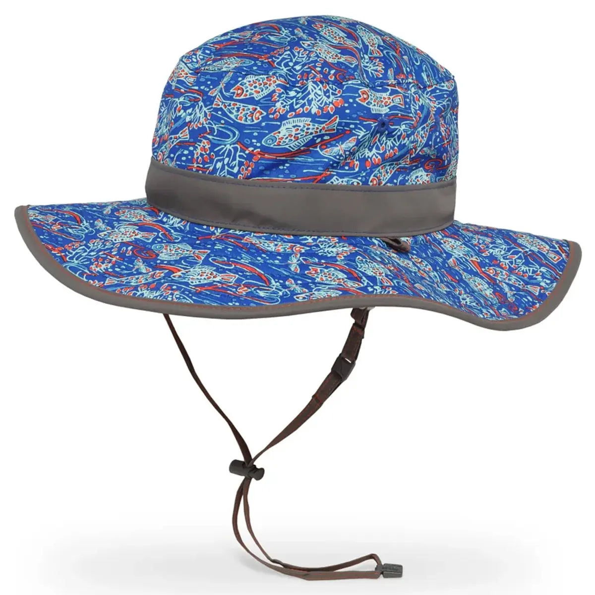 Sunday Afternoons Kids Clear Creek Boonie Hat - Wild River / Royal (Youth 6 - 12 years)
