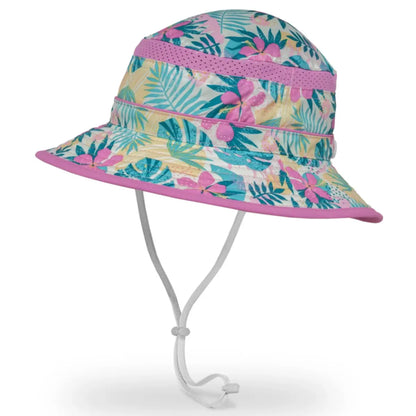  Sunday Afternoon Kids Fun Bucket Hat - Pink Tropical