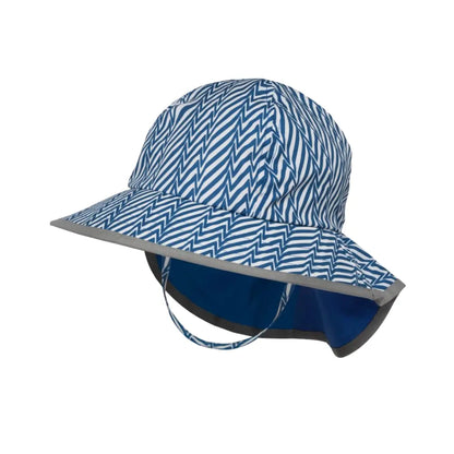 Baby - Kids Play Hat - Blue Electric Stripe
