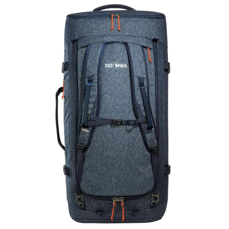 Tatonka 105L Duffle Roller - Foldable Wheeled Duffle Bag - Navy Blue